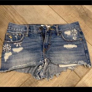 Abercrombie Girls Jean Shorts